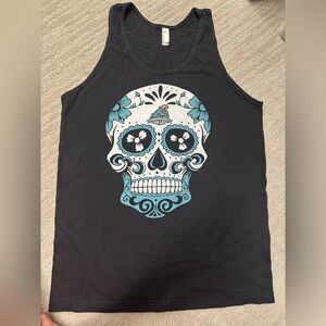 Coastal Carolina Skull Black Tank Top (Natty Champ Shirt)